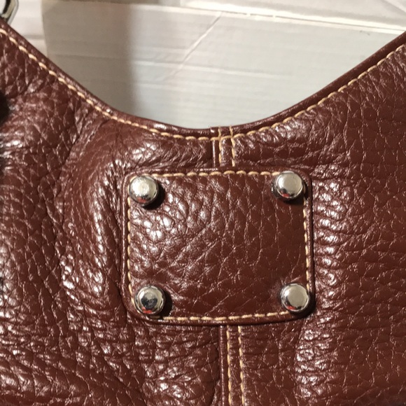 LENNY E CIA leather shoulder bag, made in Brazil with crystals balls tag - Picture 7 of 13